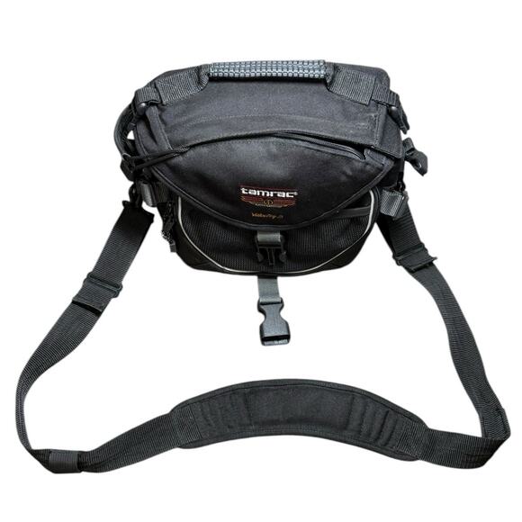 TAMRAC 5745 Velocity 5 Camera Bag Case Padded Shoulder Strap Black DSLR - Picture 9 of 12